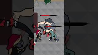 It's like smash bros but with more mess. About the same amount of dumb luck tho. #IndieGame #AntiAI