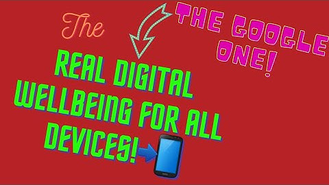 Problem solved✅ - How to get Google Digital Wellbeing on every android device (Links down below⬇️)