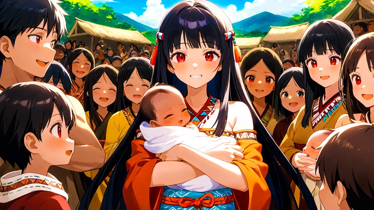 I Was Otaku But Woke Up in Beast World With Childbirth System To Rule Tribe And Be Richest