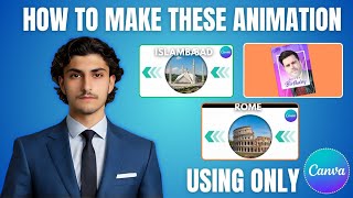 Canva Poster & Slideshow Tutorial — Gradient Poster, Stroked Square & Match-Move Slideshow