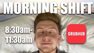 I TRIED THE GRUBHUB MORNING SHIFT! (is it worth it?)