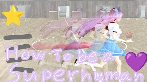 ✨ HOW TO BE A SUPERHUMAN | GLITCH | SCHOOL GIRLS SIMULATOR ✨