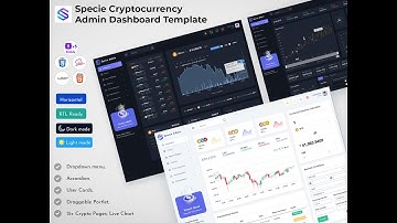 Crypto Admin Template Bootstrap 5 UI Kit with Sass – Specie