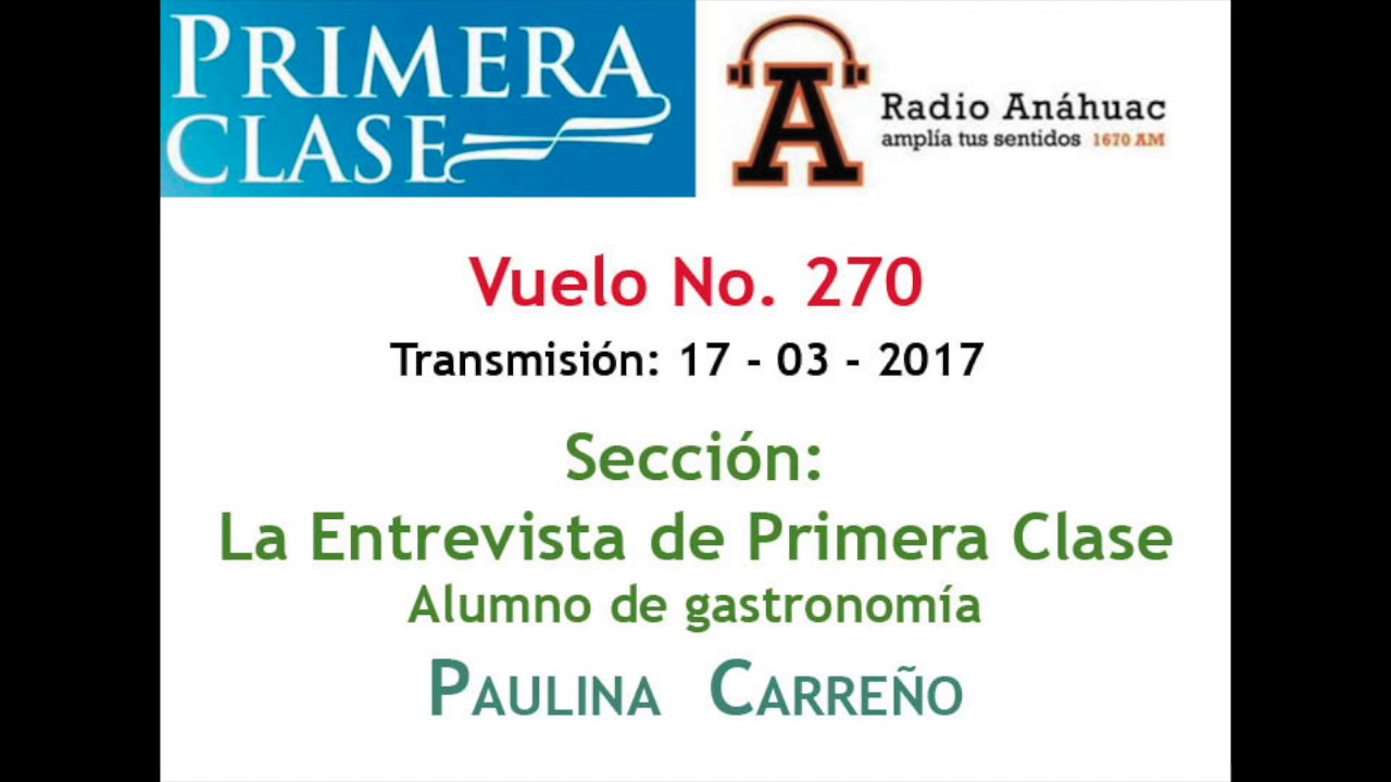 Vuelo 270 - Entrevista Parte 1