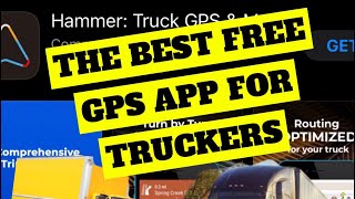 THE BEST FREE GPS APP TO USE DRIVING BOX TRUCK FOR AMAZON RELAY screenshot 5
