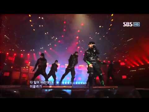 Eun Ji Won - Siren (은지원 - 사이렌)   100110 sbs 인기가요