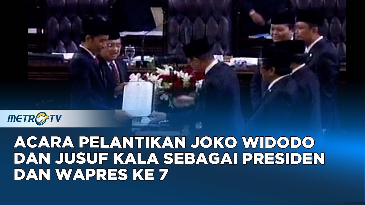 Momen Bersejarah! Pelantikan Jokowi Sebagai Presiden ke-7 RI Dok. 2014