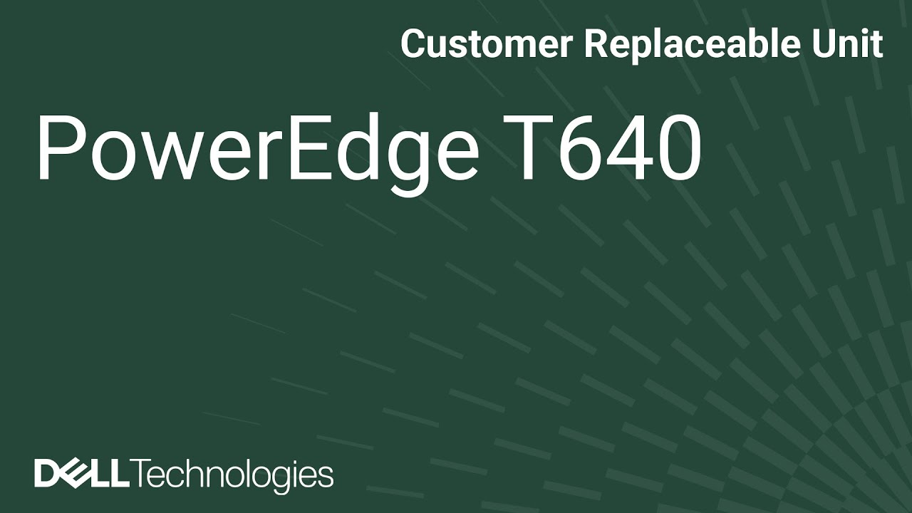 Dell  PowerEdge T640: Convert to Rack Mode