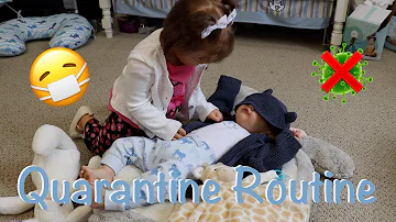 Afternoon Quarantine Routine with Reborn Toddler Nora & Baby Micah! | Kelli Maple