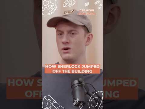 James Acaster can't believe Sherlock survived | Mark Gatiss & Ed Gamble react on Off Menu podcast