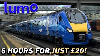 6 HOURS on Britain's BRAND NEW Low Cost Train - Stirling to London for JUST £20 With Lumo!