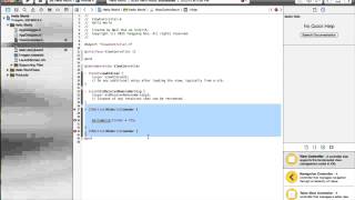Hello World Xcode 6 iOS 8 tutorial -- Part 2