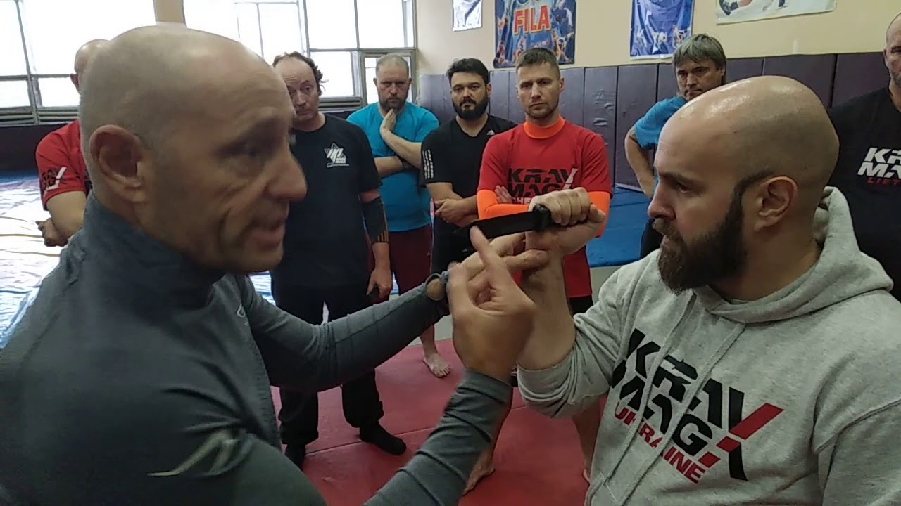 Itay Gil krav maga knife defense