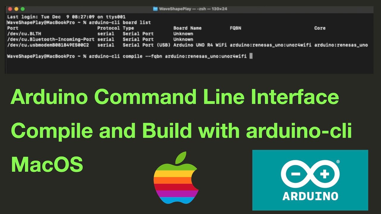 Compile and Load Arduino Programs via Terminal | Command Line Interface ...