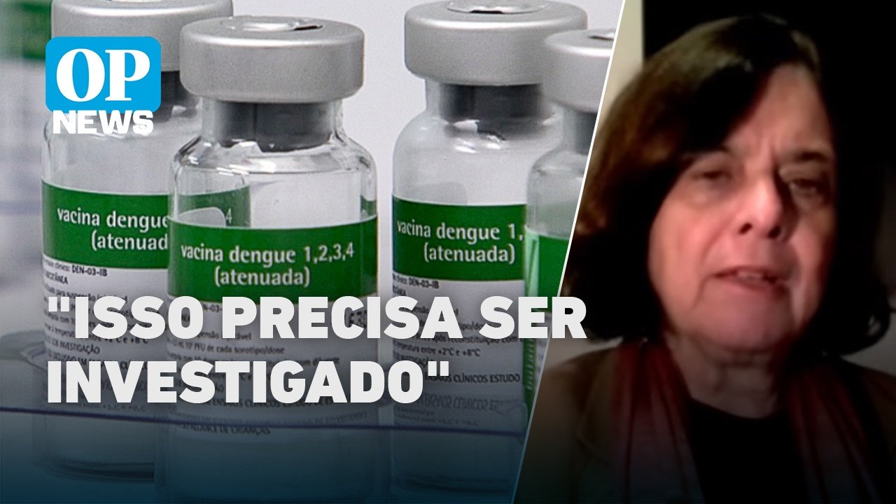 Nisia Trindade fala sobre suspensão temporária da vacina da dengue após mortes l O POVO NEWS