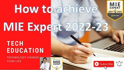MIE Expert Self Nomination 2022 23 part I