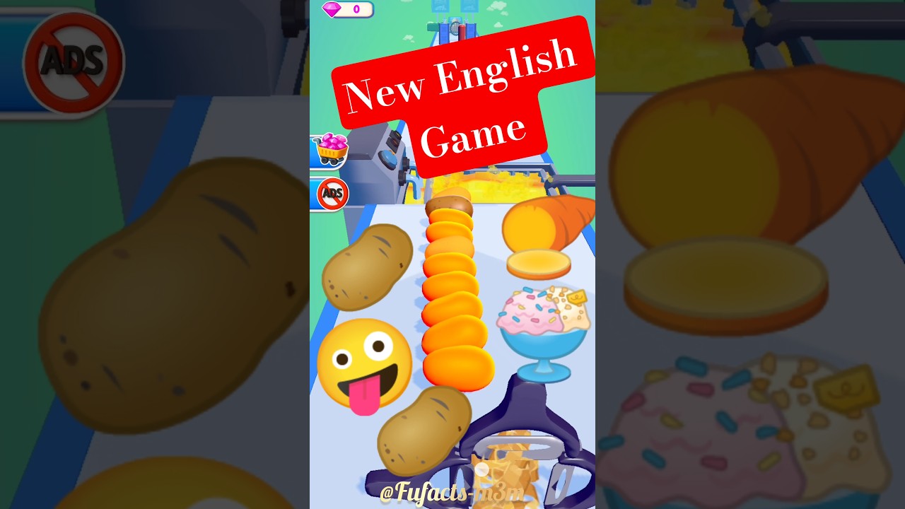 New English Potato Rush Game 🥔🍠 