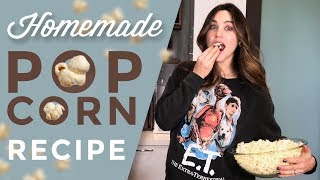 Popcorn Recipe - Homemade Popcorn Ideas | Dini Klein