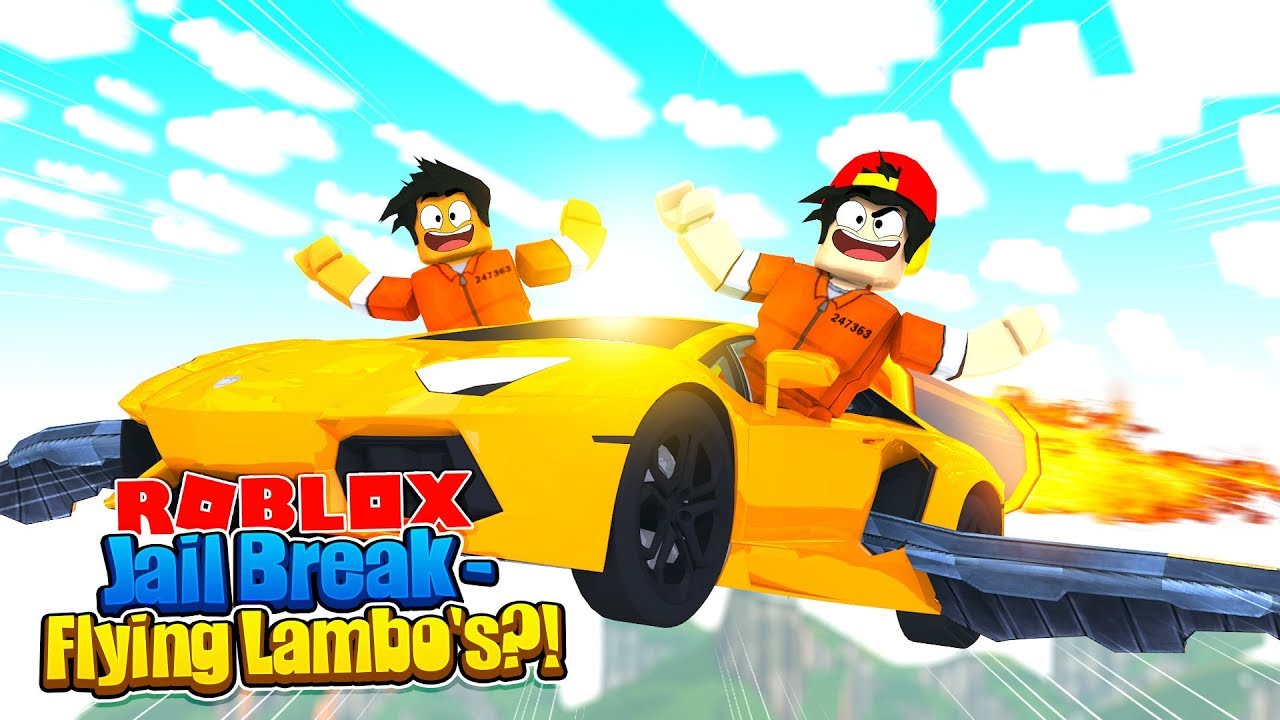 Roblox Flying Lambo S In Jail Break Youtube - ropo and jack roblox jailbreak