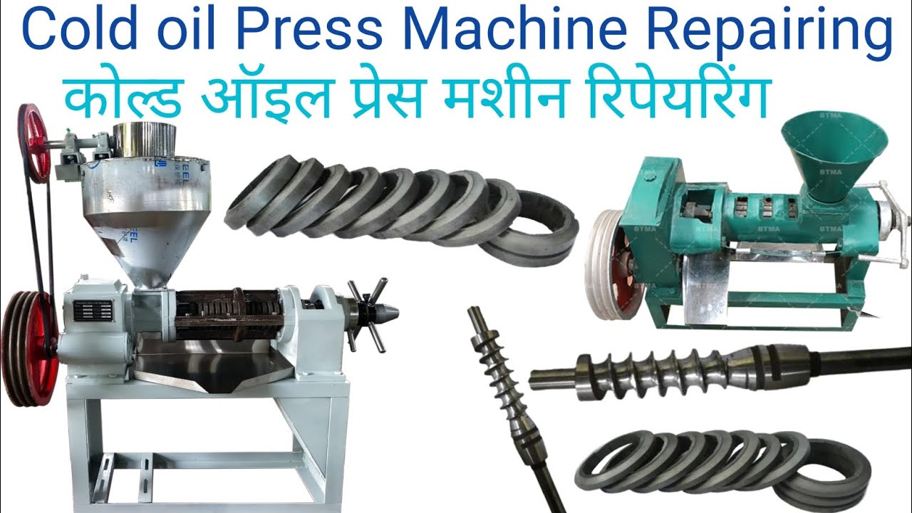 Cold oil press machine Repairing #oilmill #tel 20k Views #oilbusiness #oilindustry