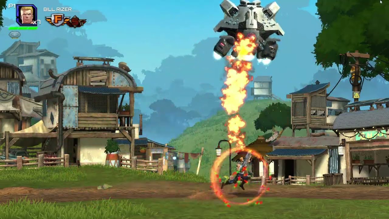 Contra - Operation Galuga:Arcade Mode(Bill Rizer)