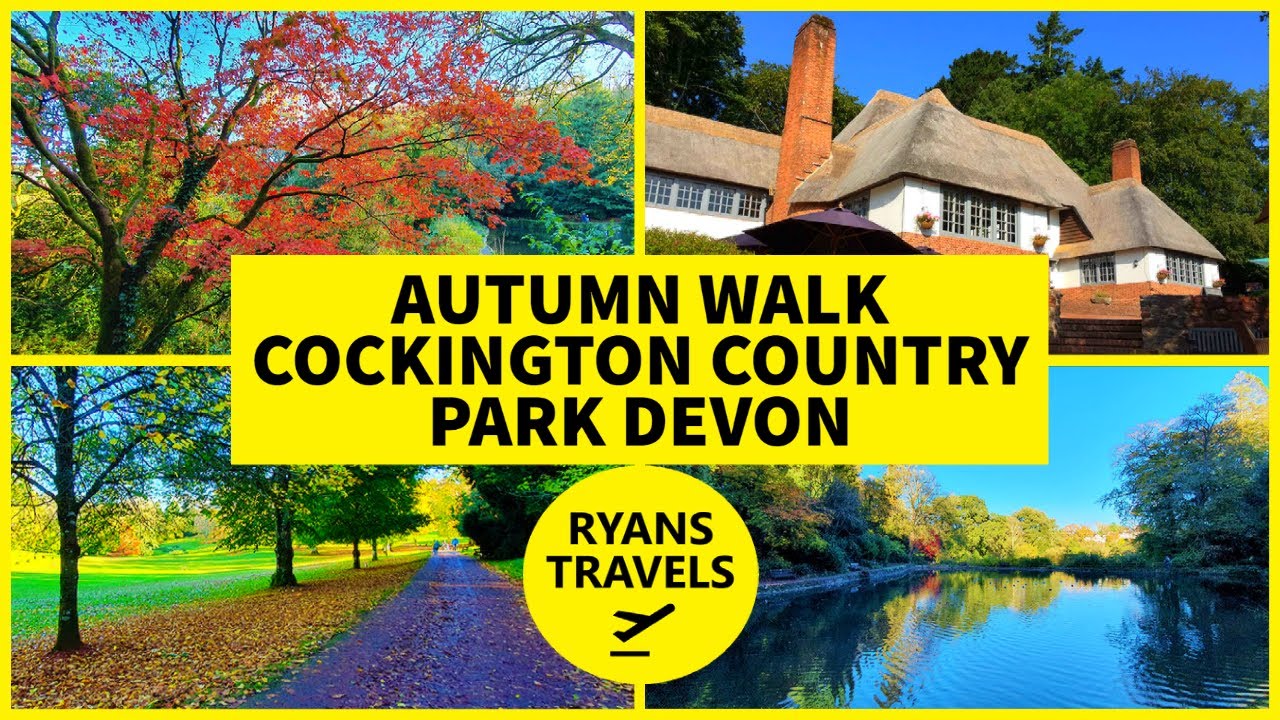 Autumn Walk Cockington Country Park Torquay Devon