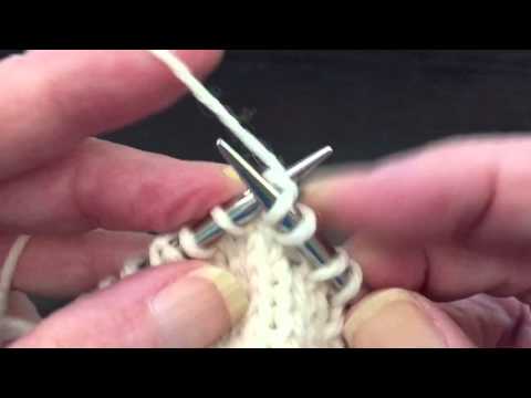 How to Knit Yarn Over (yo) Short Rows