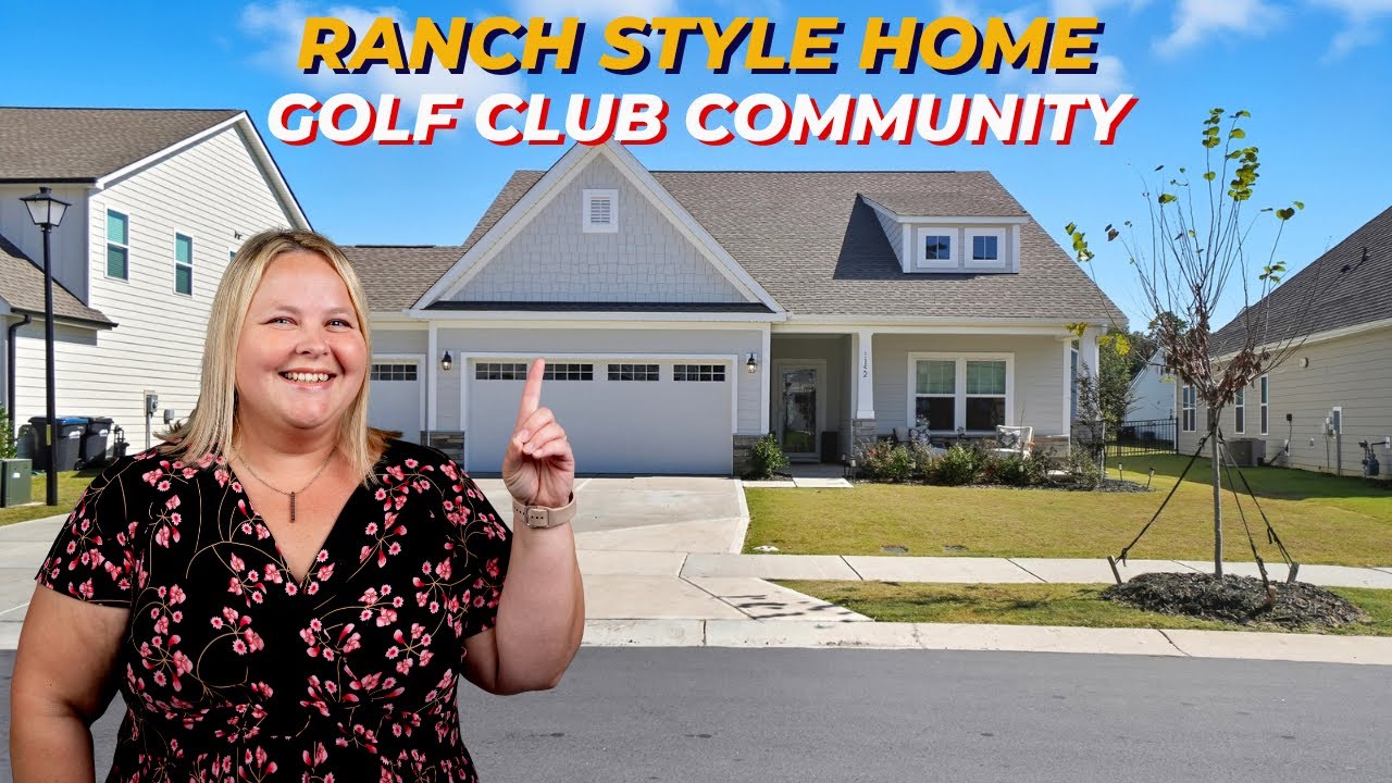 Жизнь на поле для гольфа в Монро, Северная Каролина | Дом в Стоунбридже на продажу | Жизнь в Шарл...