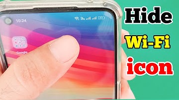 How to Hide WiFi icon on Status Bar of Android Phone