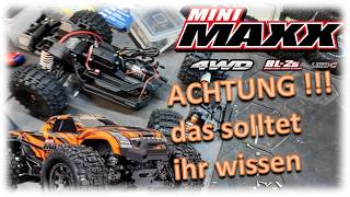 Werkstatt-Update und das solltest ihr unbedingt über den Traxxas Mini-Maxx wissen Upgrades Reparatur