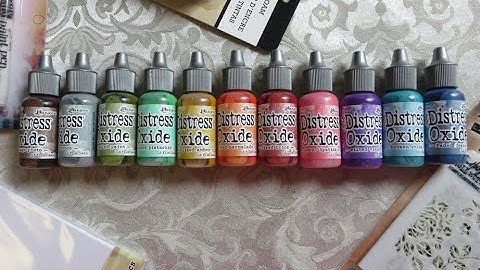 Distress Oxide Re-Inkers in Store