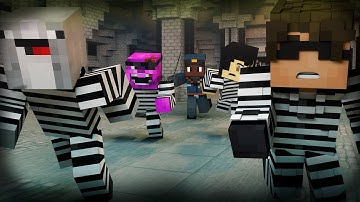 Minecraft Mini-Game: COPS N ROBBERS! (TOTAL LOSS OF CONTROL!) /w Facecam