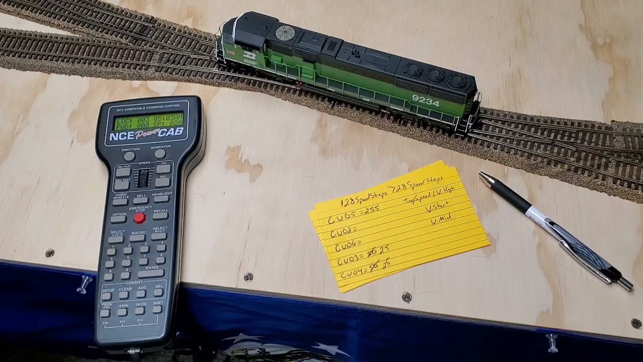 Ступени скорости, 14 против 128 и инерция, программирование DCC.