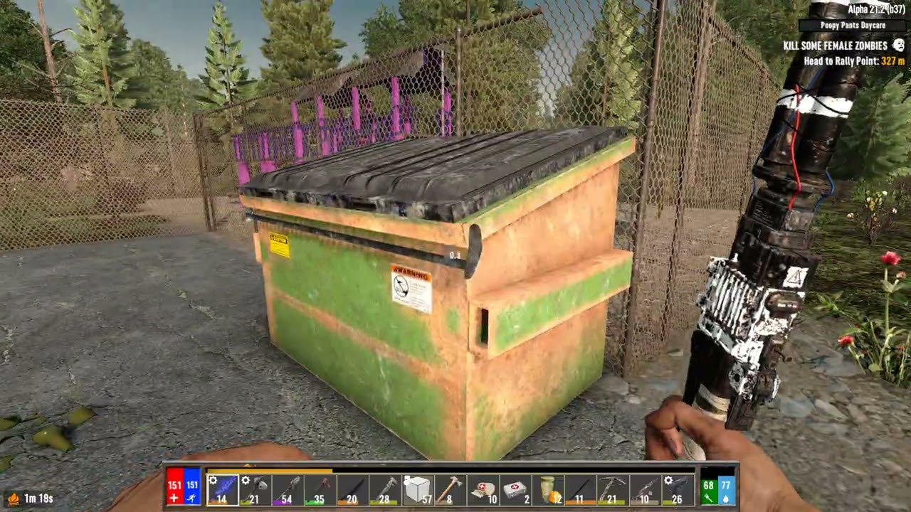 7 Days to Die Darkness Falls Alpha 21.2 Day 9