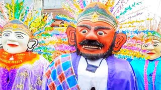 Arak Ondel ondel Topeng Lawas - Kedok Jadul, Unik dan Antik.