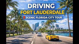 Driving Fort Lauderdale | Scenic Florida City Tour