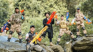 Nerf Guns War : S.W.A.T Men Of SEAL TEAM Attack Deal Dark Leader  Dangerous Criminal Group