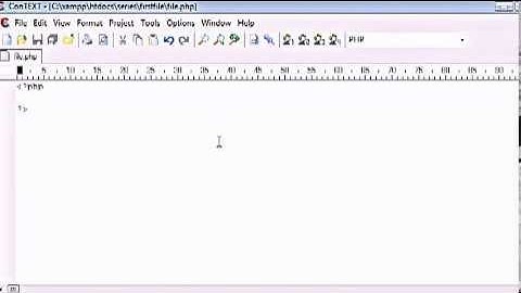 Beginner PHP Tutorial   5   Writing Your First PHP File (2)