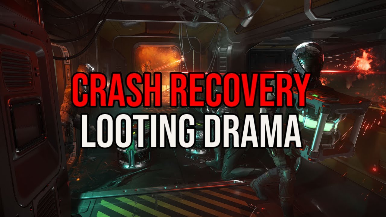 Star Citizen 3.15 - Crash Recovery IS NOW WORKING - Drama With LOOTING
