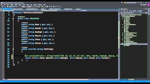 C# 6 0 New Features Tutorial Part I