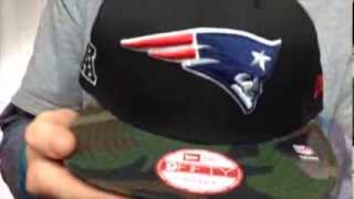 Patriots 'NFL CAMO-BRIM SNAPBACK' Adjustable Hat by New Era