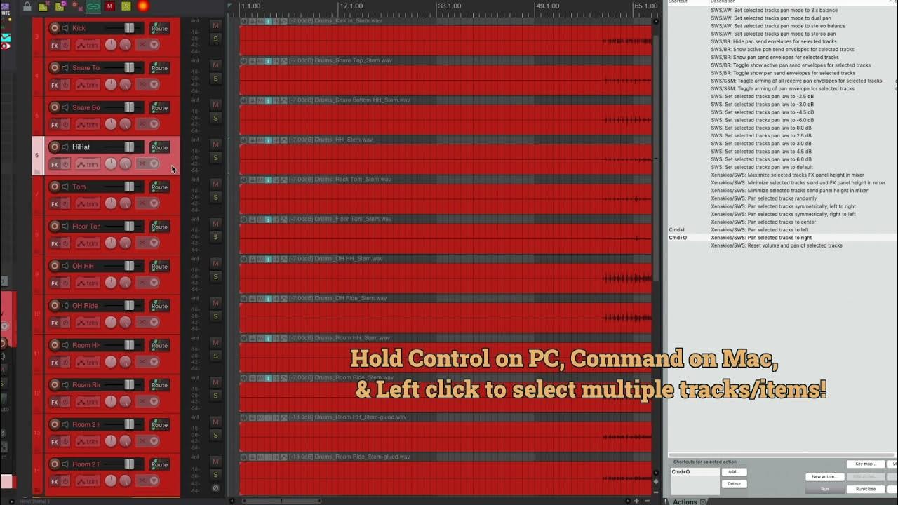 An Introduction to SWS Extensions in REAPER YouTube