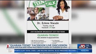 Quaran-Teend Facebook Live Discussion about the Coronavirus Pandemic