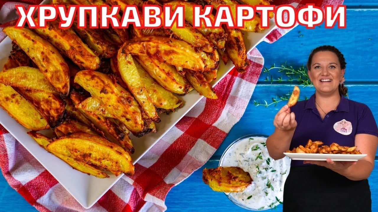 Картофи с Хрупкава коричка на Фурна