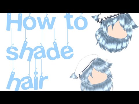 How to shade hair! // tutorial // Gacha Life // read desc - YouTube