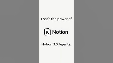 Notion 3.0: How AI Agents Handle Your Work...#automation #notion