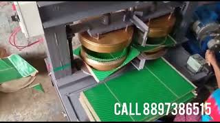 Semi-Automatic 3ply Corrugated Cardboard  Buffet, Paper Plate Making Machine
