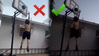 Jumping High Enough To Dunk But Still Can’t?