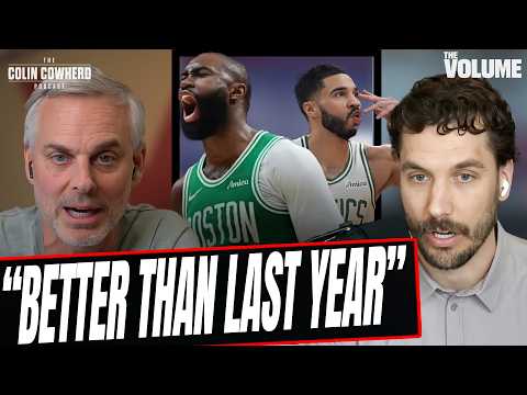 Why Boston Celtics Are Better Than Last Year + New York Knicks Reaction | Colin Cowherd Nba