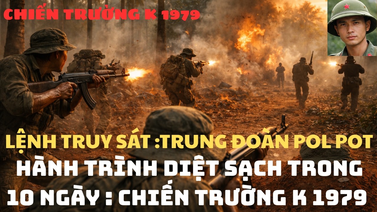 LỆNH TRUY SÁT :TRUNG ĐOÀN POL POT _ HÀNH TRÌNH DIỆT SẠCH TRONG 10 NGÀY KHỐC LIỆT CHIẾN TRƯỜNG K